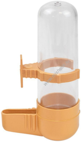 HOMEPET 75 мл поилка для птиц пластиковая бежевая 