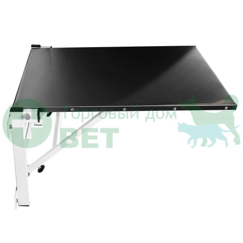 ТД ВЕТ Стол ветеринарный откидной (складной) Vetbot-11 с креплением на стену, 700х500, (каркас белый)