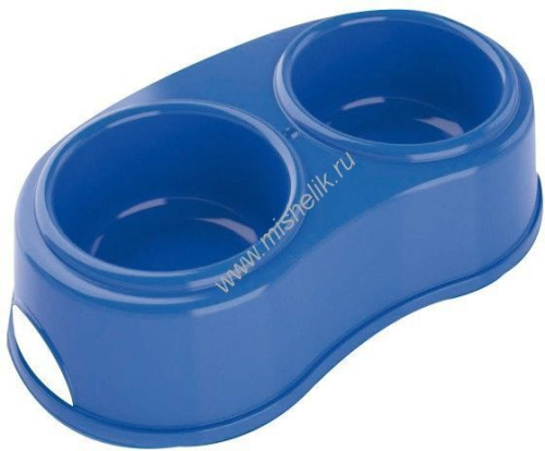 GEORPLAST DOUBLE 0,5 л миска двойная пластик