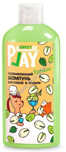 ANIMAL PLAY SWEET Ухаживающий 300 мл шампунь для собак и кошек фисташковый сорбет 