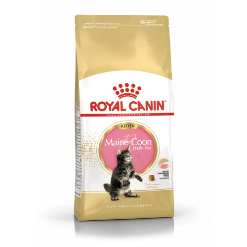 ROYAL CANIN Maine Coon Kitten 2 кг корм для котят Мэйн Кун в возрасте до 15 месяцев