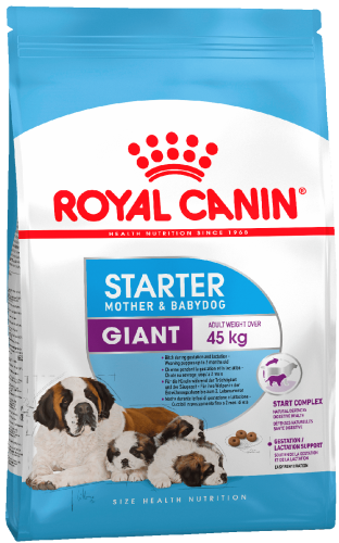 ROYAL CANIN GIANT STARTER 15 кг сухой корм для крупных пород щенков до 2-х месяцев, беременных и кормящих сук