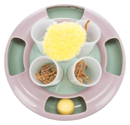 Развивающая игрушка для кошки Junior "Snack & Play", ф 18 см