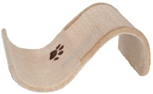 NOBBY SINUS 47см х 30 см х 20 см когтеточка для кошек бежевая