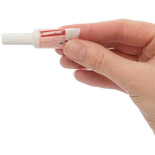 Bayer Адвантикс 250 С для собак 10-25 кг от блох, клещей и комаров (1 пипетка х 2,5 мл)