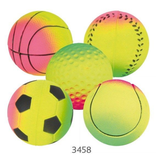 Игрушка мяч ф 6 см, набор 24 шт.