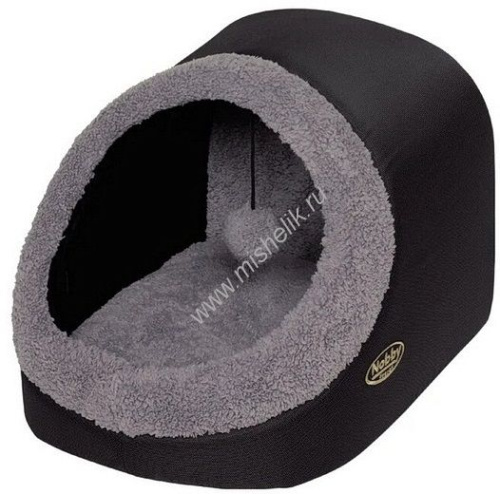 NOBBY RINGAL 45 см х 36 см х 35 см домик для кошки антрацит 