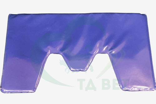 ТД ВЕТ Коврик - накладка ПВХ (угловатые вырезы) для ветеринарных столов для ЭХО и УЗИ 1320x720x30h мм