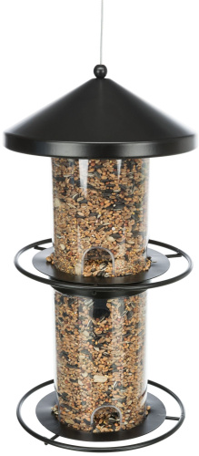 Кормушка для птиц 36 см, черный