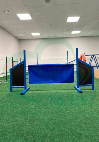 Снаряд-барьер ТД ВЕТ Vetbot-422, для собак, одинарный, сталь, высота 100см