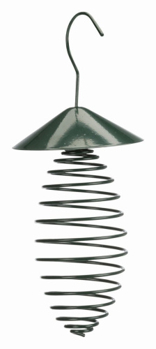 Кормушка подвесная с крышей, 10 x 25 см