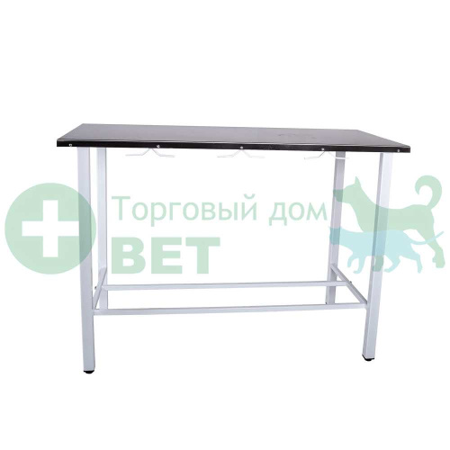 ТД ВЕТ Стол ветеринарный универсальный СВУ-3, 1300х600х900 мм (каркас белый)