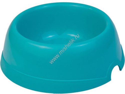 ДАРЭЛЛ 100 мл № 2 миска для кошек и собак мелких пород пластиковая, бирюзовая 