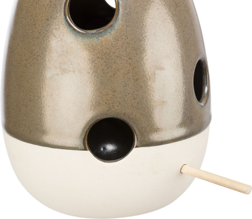 Подвес для гнездового материала, 12 х 12 х 16 см, зеленый