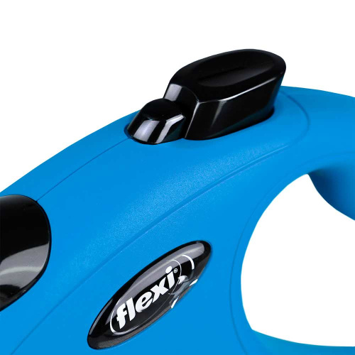 flexi рулетка New Classic L (до 50 кг) лента 8 м синяя