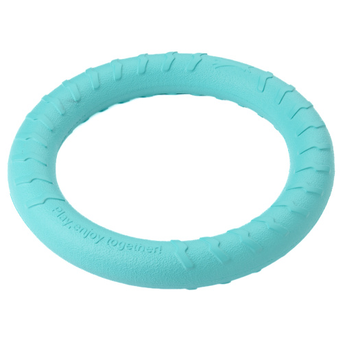 Игрушка Mr.Kranch "Кольцо", для собак, диаметр 28см, бирюзовая