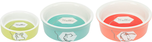 Миска "Комический хомяк", керамика, 90 мл/ф 8 см